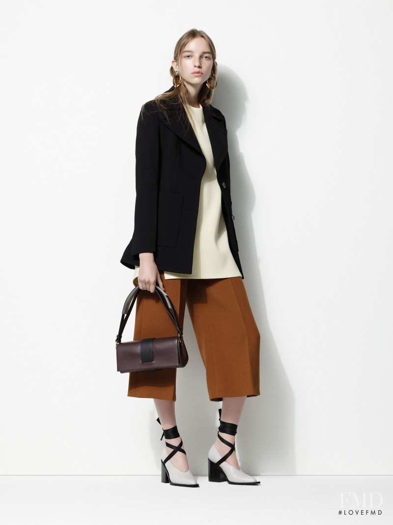 Jamilla Hoogenboom featured in  the Marni lookbook for Pre-Fall 2016