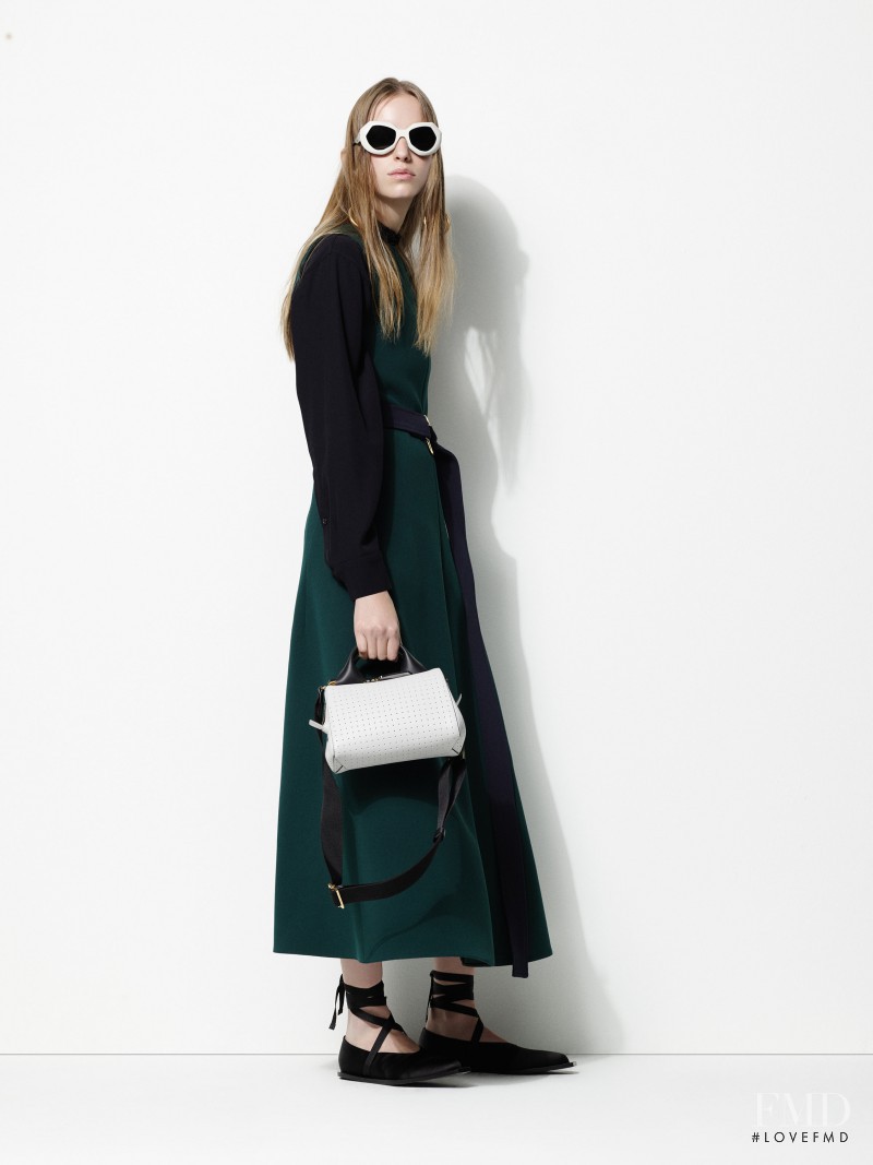 Jamilla Hoogenboom featured in  the Marni lookbook for Pre-Fall 2016