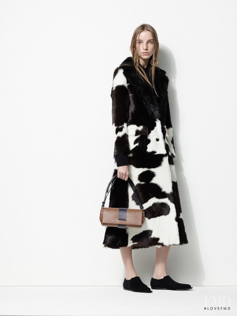 Jamilla Hoogenboom featured in  the Marni lookbook for Pre-Fall 2016