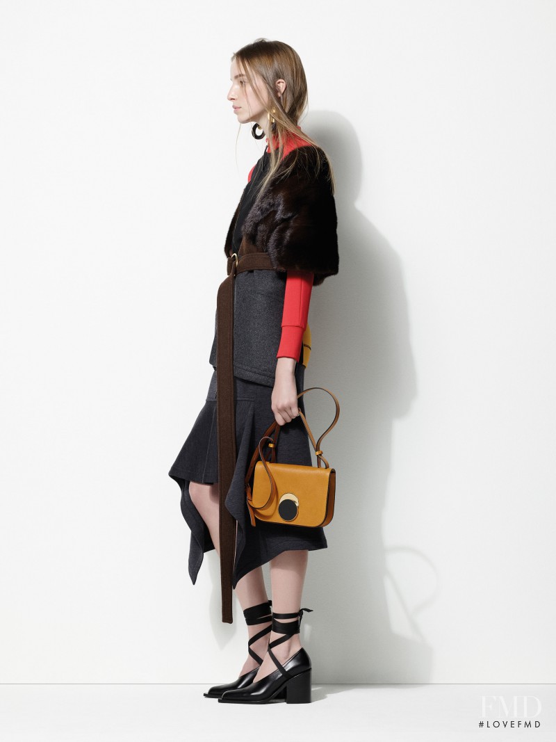 Jamilla Hoogenboom featured in  the Marni lookbook for Pre-Fall 2016