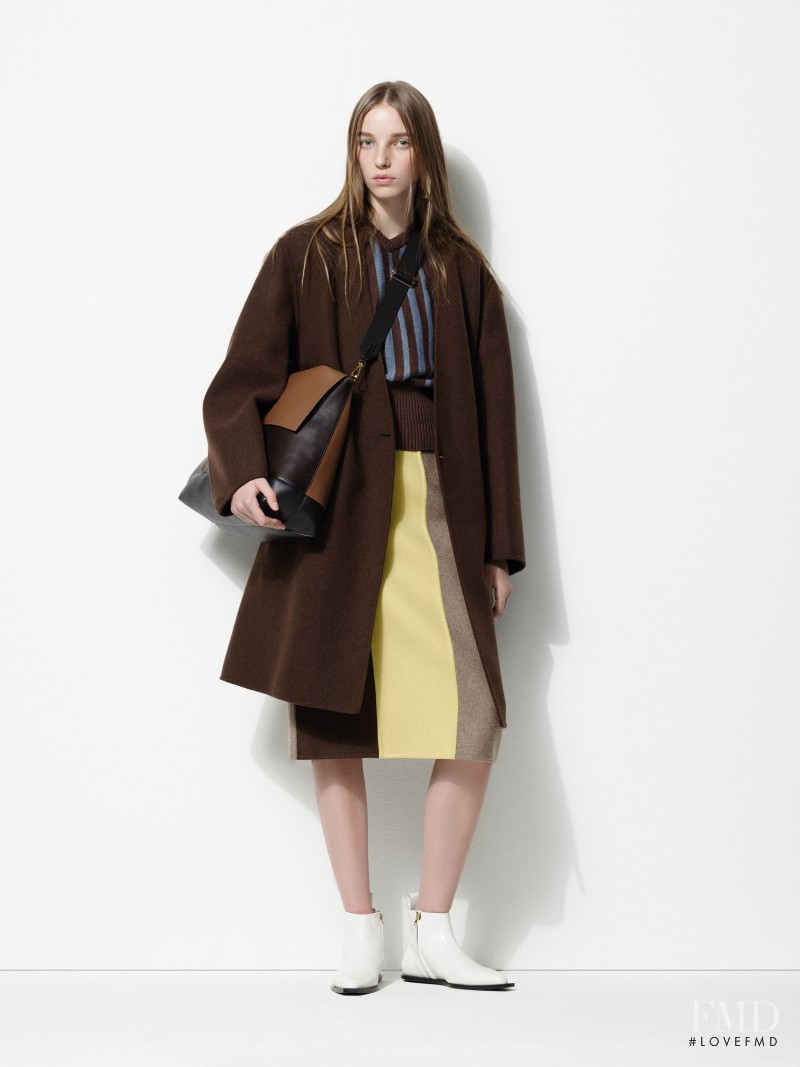 Jamilla Hoogenboom featured in  the Marni lookbook for Pre-Fall 2016