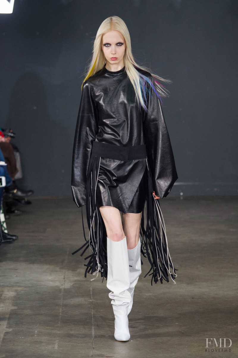 Cheyenne Keuben featured in  the Masha Ma fashion show for Autumn/Winter 2016