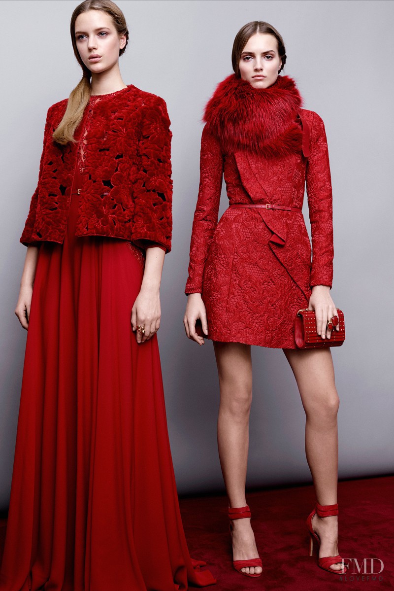 Esther Heesch featured in  the Elie Saab fashion show for Pre-Fall 2015
