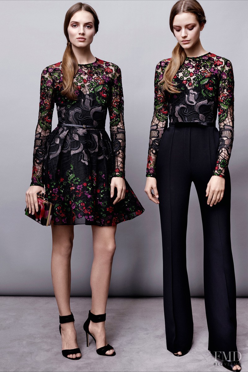 Esther Heesch featured in  the Elie Saab fashion show for Pre-Fall 2015