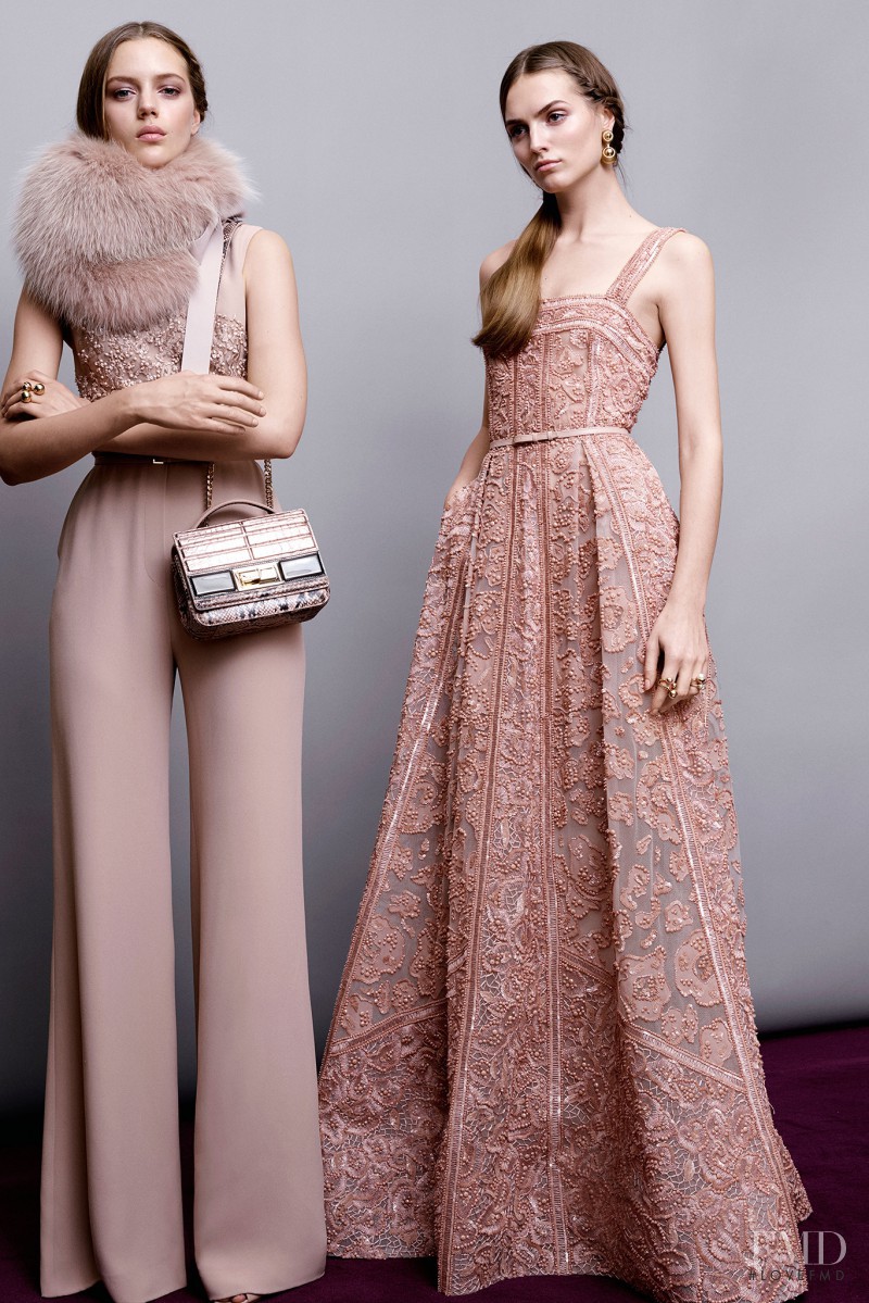 Esther Heesch featured in  the Elie Saab fashion show for Pre-Fall 2015