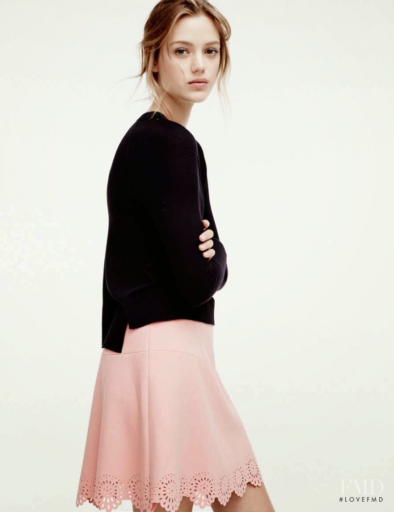 Esther Heesch featured in  the H&M catalogue for Spring/Summer 2015