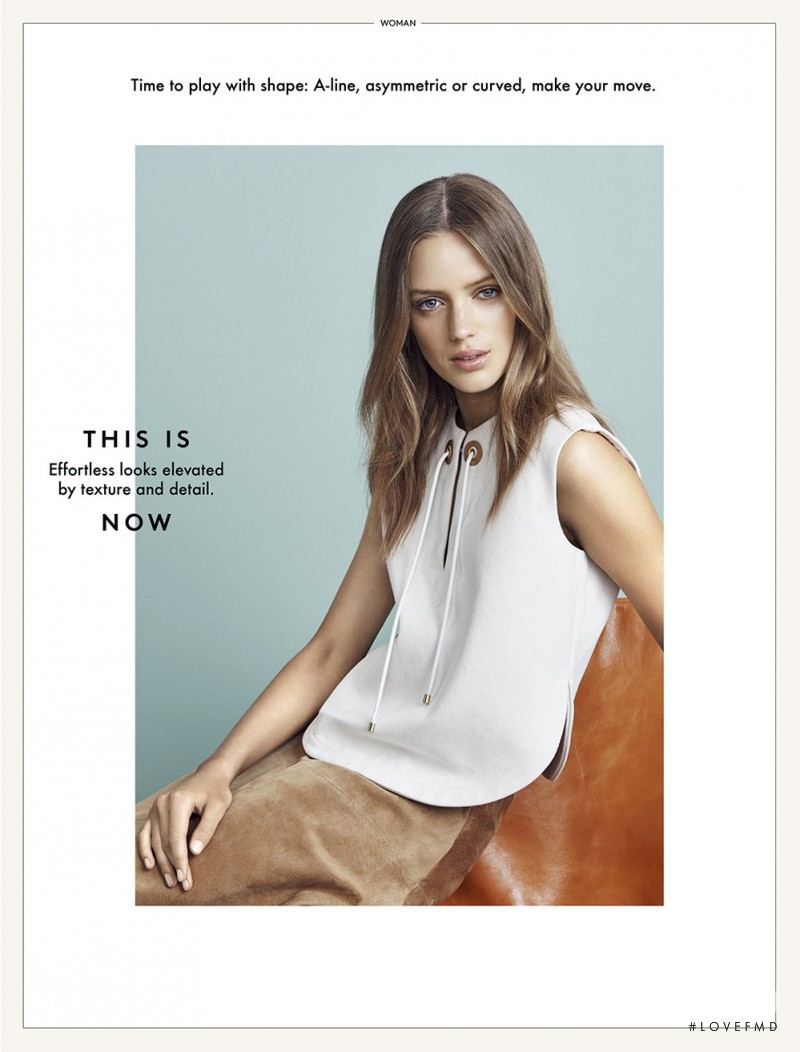 Esther Heesch featured in  the Country Road catalogue for Spring 2015