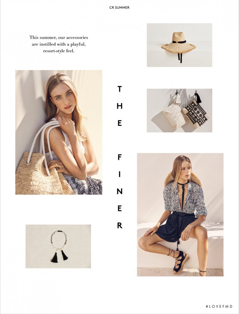 Esther Heesch featured in  the Country Road catalogue for Summer 2015