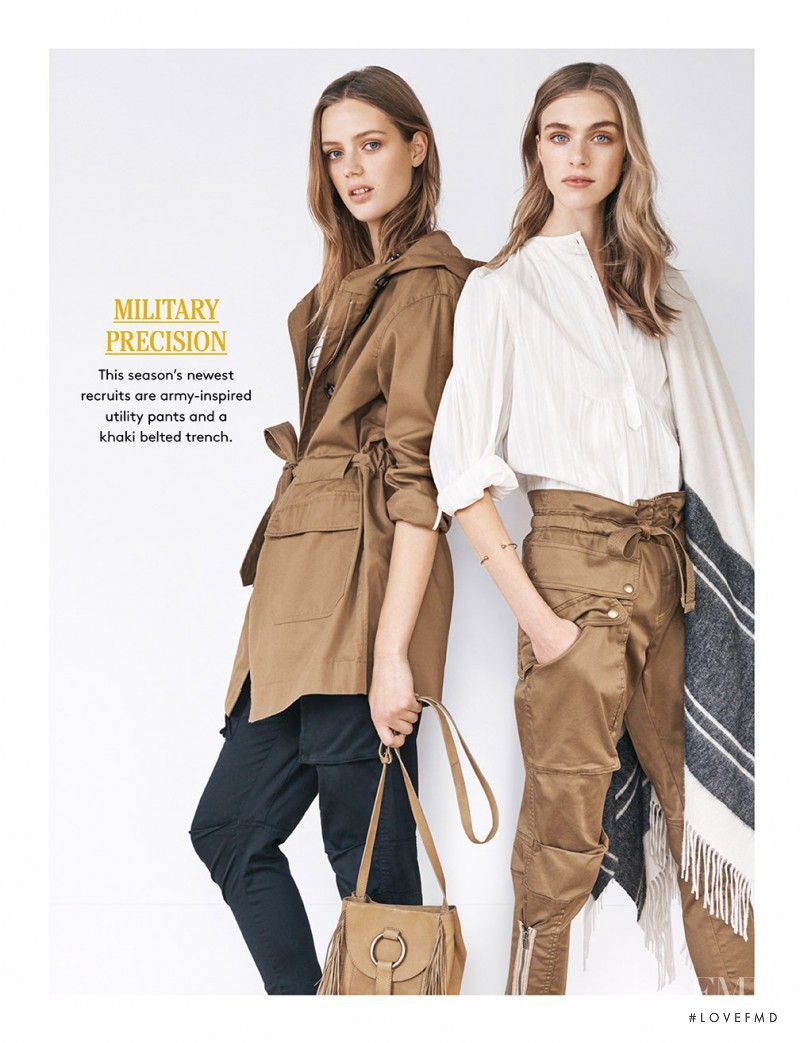 Esther Heesch featured in  the Country Road catalogue for Fall 2016