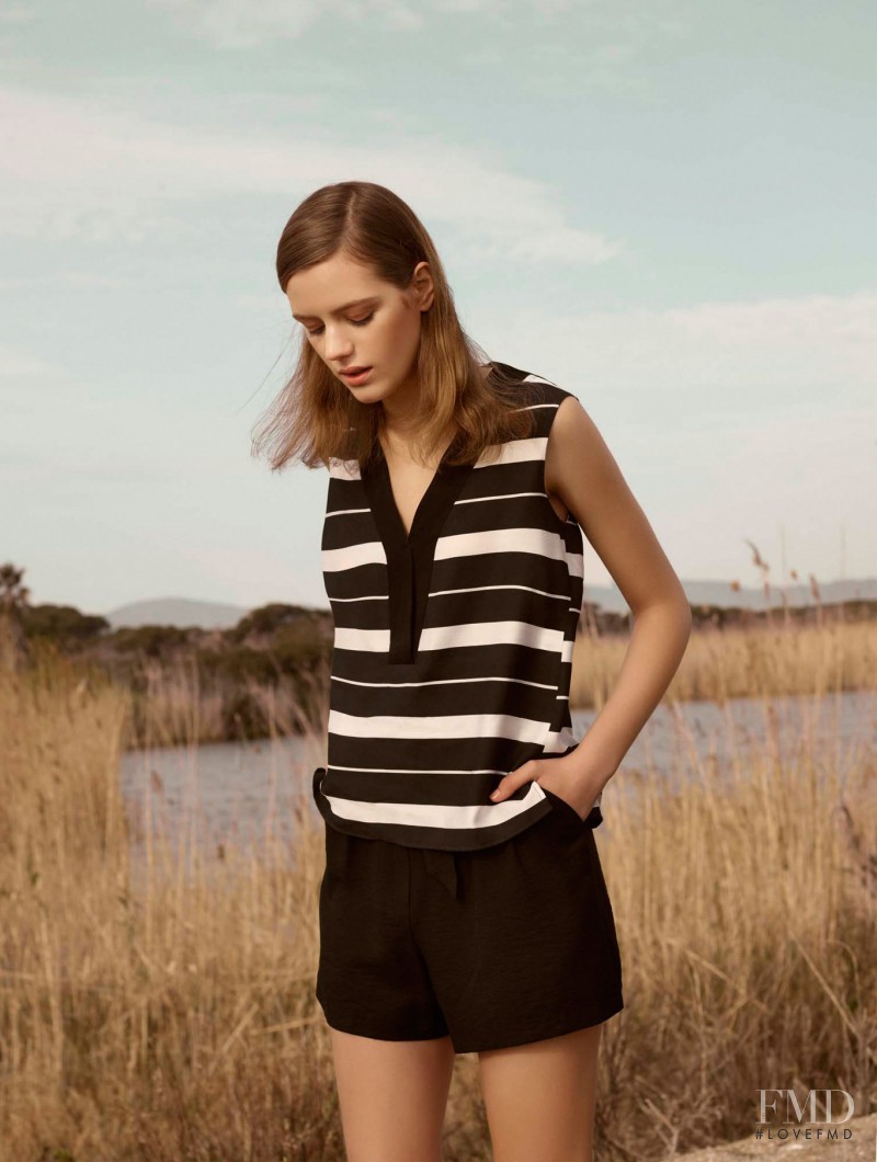 Esther Heesch featured in  the Mango catalogue for Spring/Summer 2015
