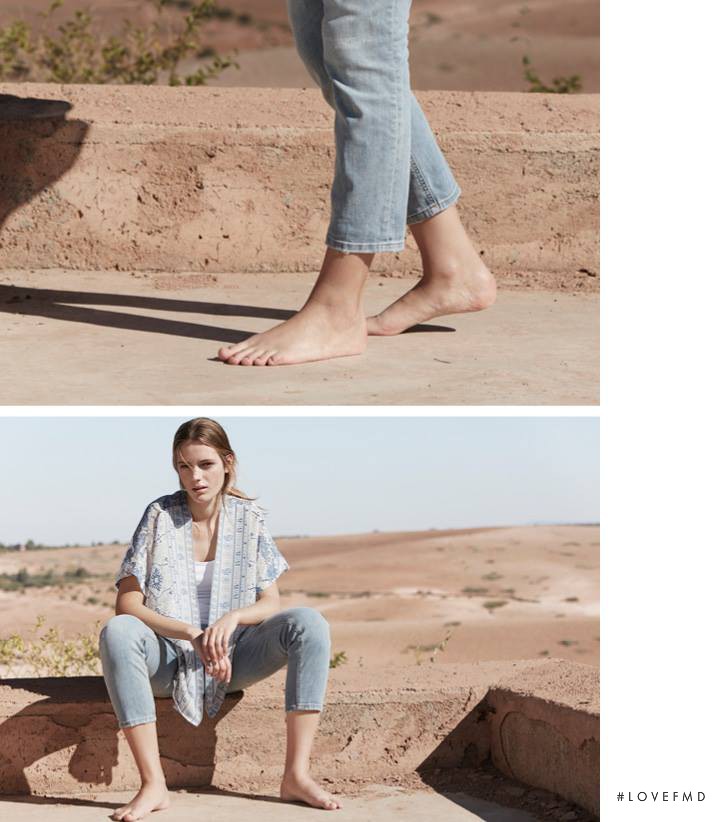 Esther Heesch featured in  the Opus catalogue for Spring/Summer 2016