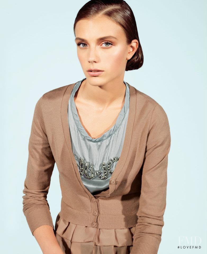 Valentina Duric featured in  the Liu Jo catalogue for Resort 2012