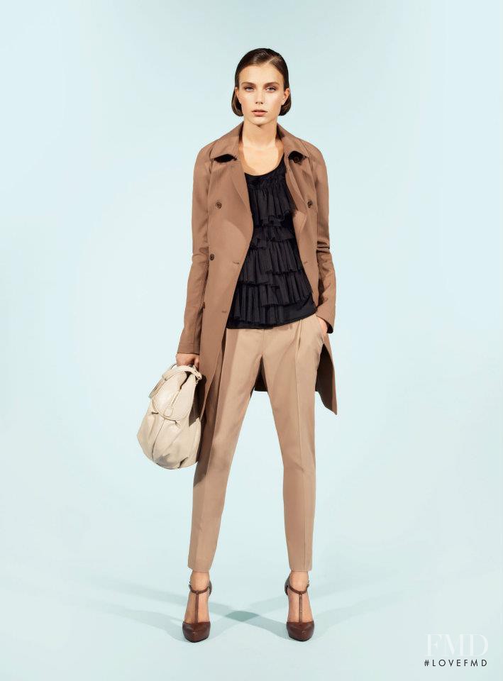 Valentina Duric featured in  the Liu Jo catalogue for Resort 2012