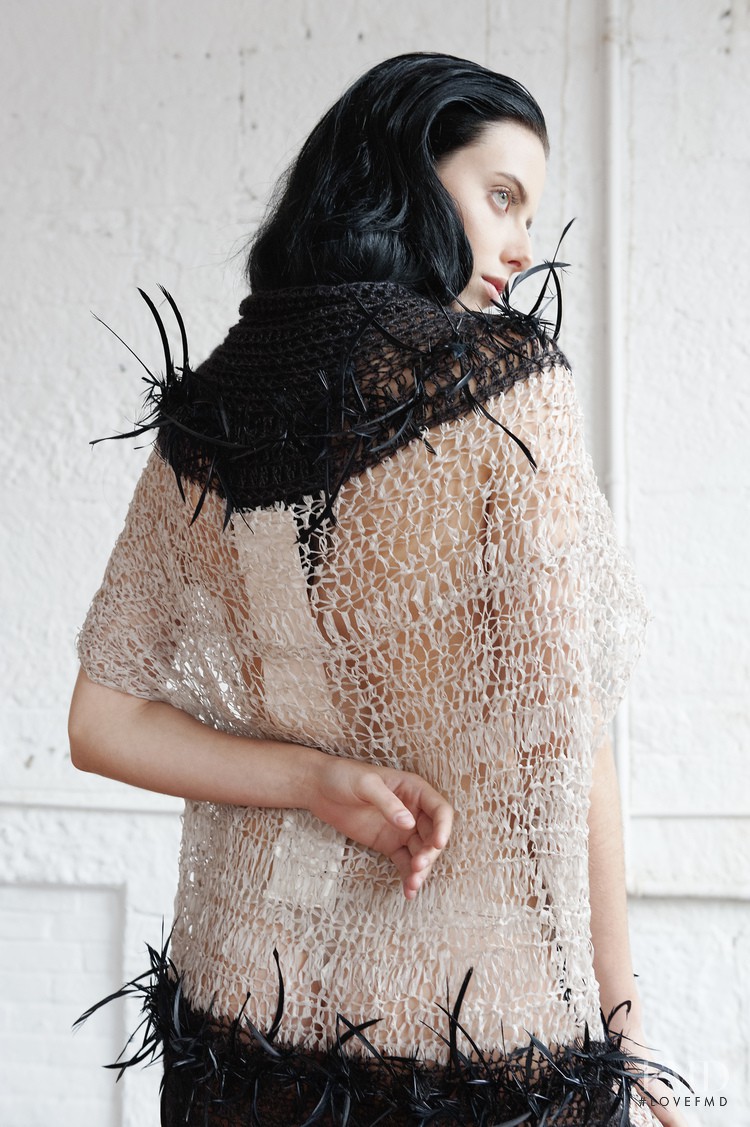 Clara Knorick featured in  the Homic lookbook for Spring/Summer 2015