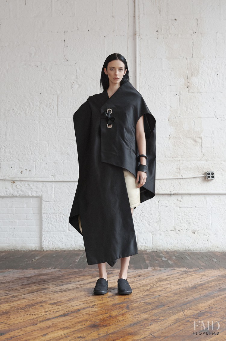 Clara Knorick featured in  the Homic lookbook for Spring/Summer 2015