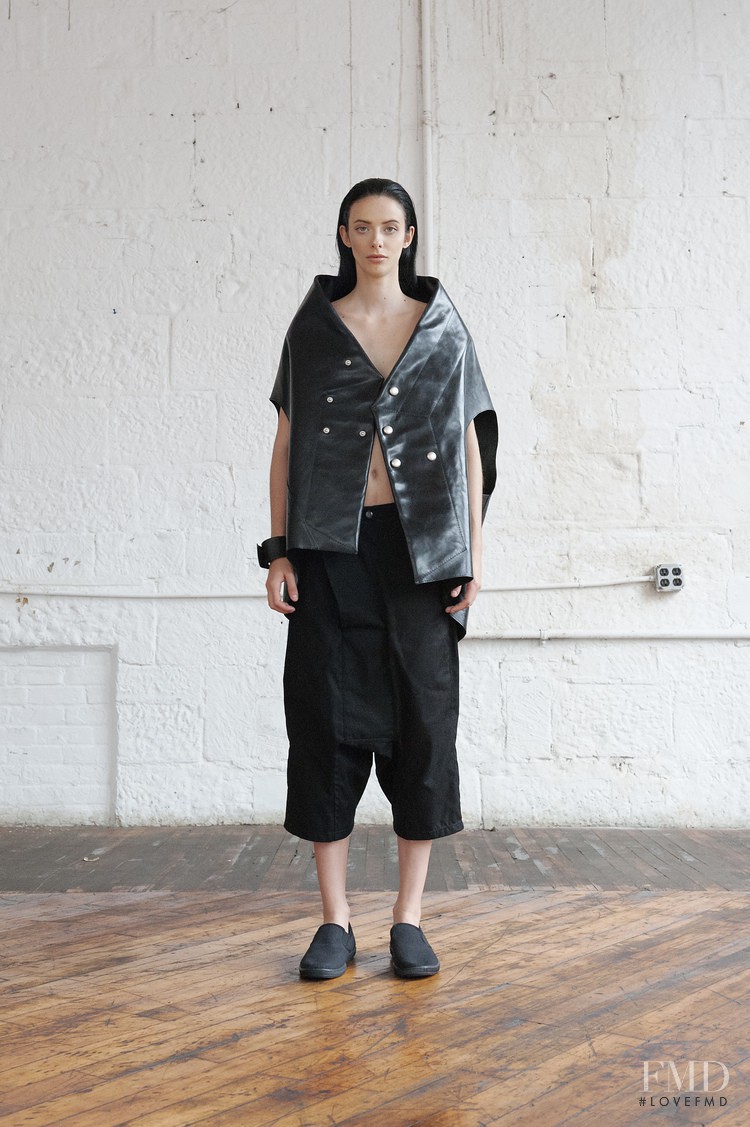 Clara Knorick featured in  the Homic lookbook for Spring/Summer 2015