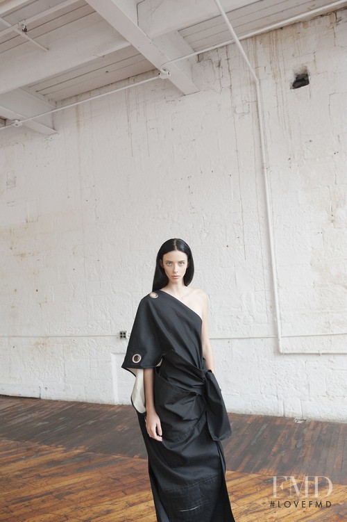 Clara Knorick featured in  the Homic lookbook for Spring/Summer 2015