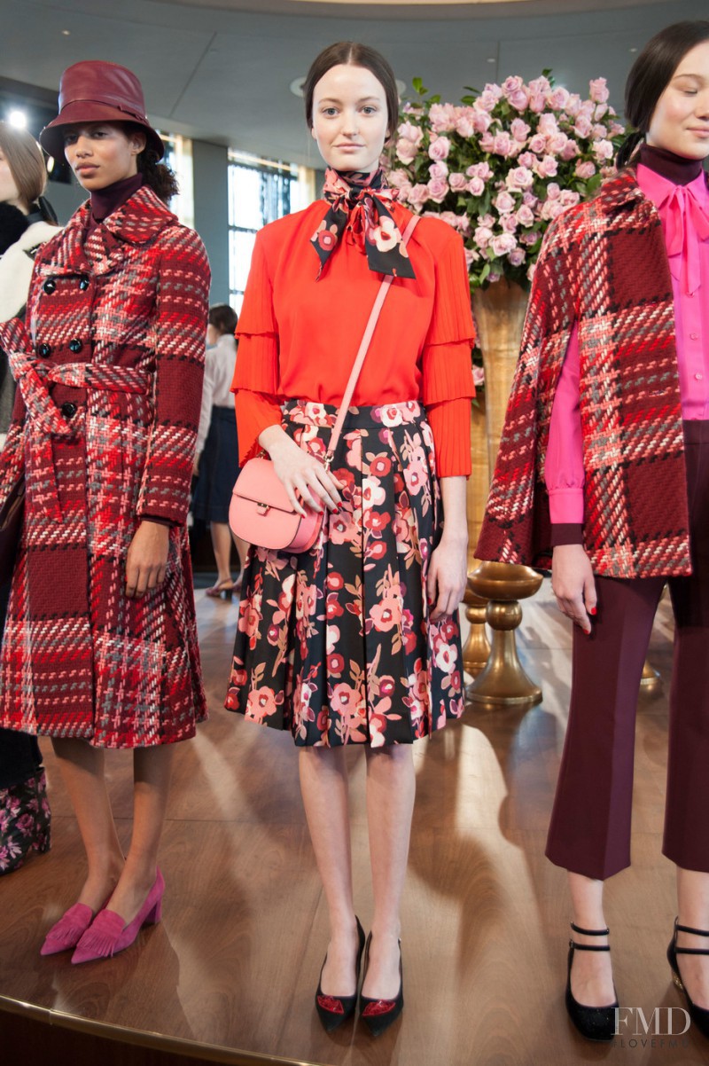 Megan Puleri featured in  the Kate Spade New York fashion show for Autumn/Winter 2016