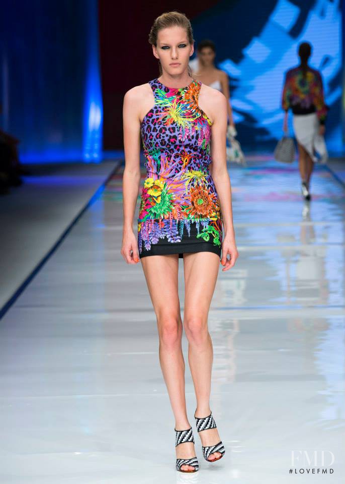 Marique Schimmel featured in  the Just Cavalli fashion show for Spring/Summer 2014