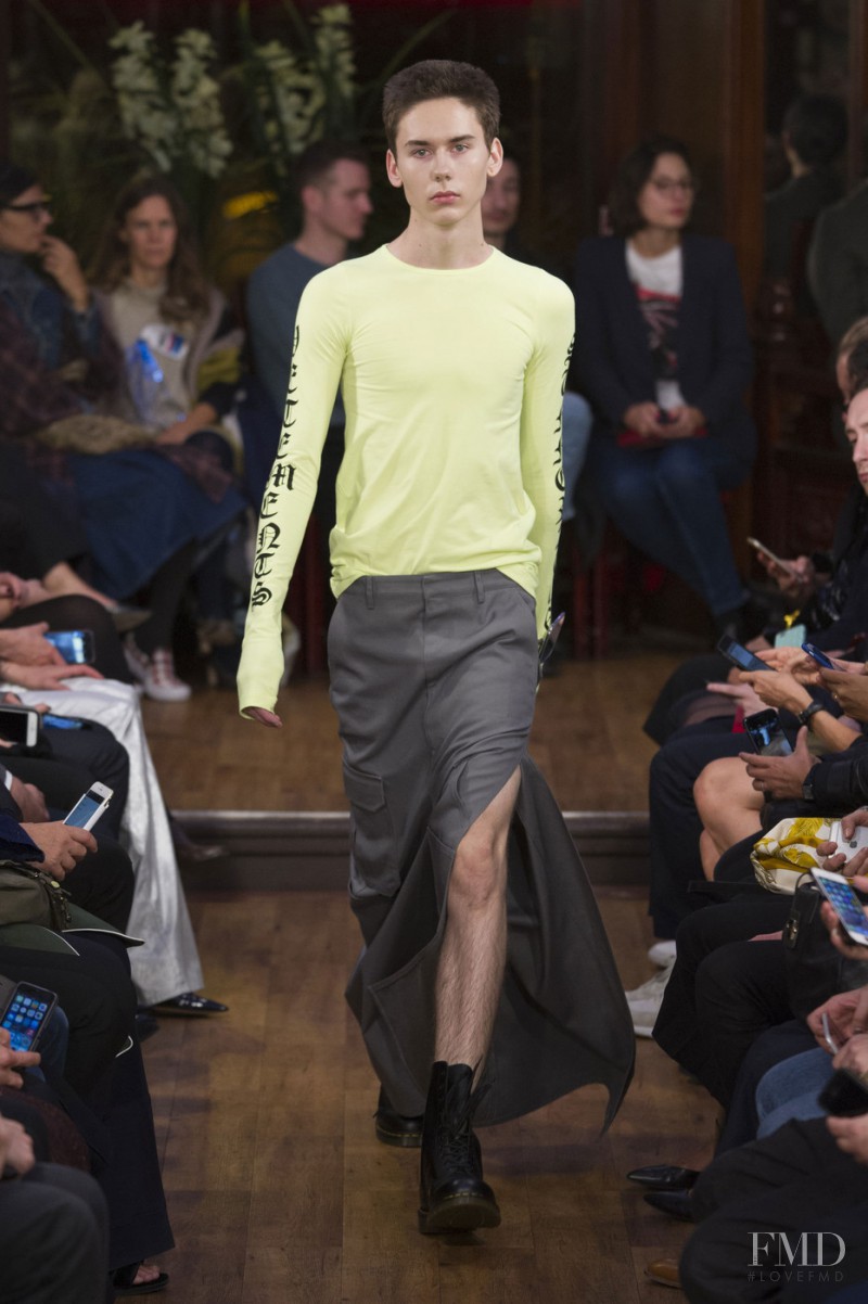 Vetements fashion show for Spring/Summer 2016