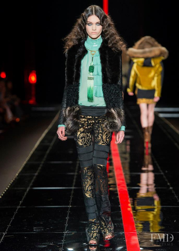 Isabella Melo featured in  the Just Cavalli fashion show for Autumn/Winter 2013