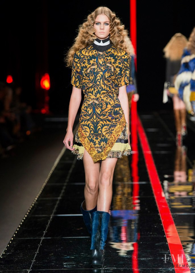 Kayla Kuyler featured in  the Just Cavalli fashion show for Autumn/Winter 2013