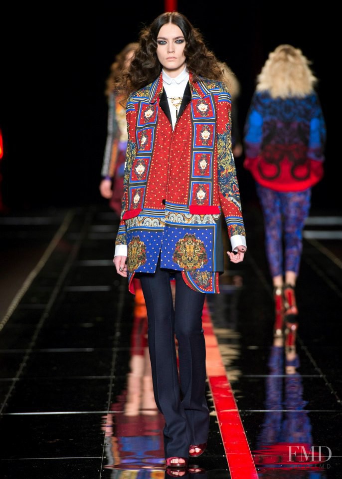 Patrycja Gardygajlo featured in  the Just Cavalli fashion show for Autumn/Winter 2013