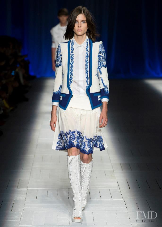 Kel Markey featured in  the Just Cavalli fashion show for Spring/Summer 2013