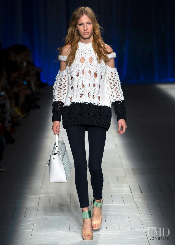 Marique Schimmel featured in  the Just Cavalli fashion show for Spring/Summer 2013