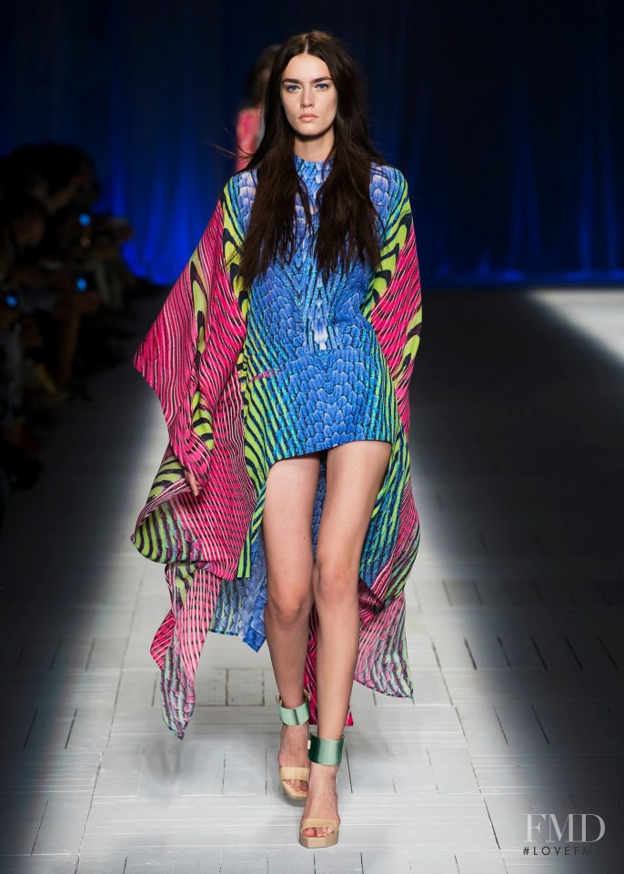 Patrycja Gardygajlo featured in  the Just Cavalli fashion show for Spring/Summer 2013