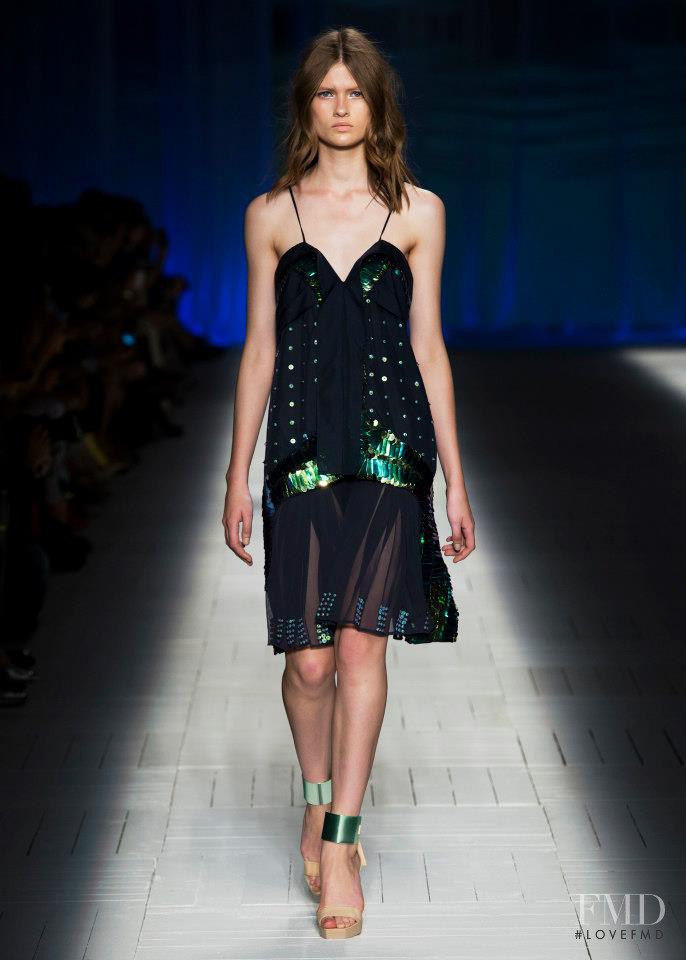 Lara Mullen featured in  the Just Cavalli fashion show for Spring/Summer 2013