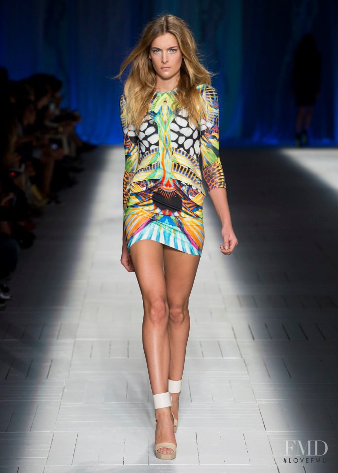 Ophelie Rupp featured in  the Just Cavalli fashion show for Spring/Summer 2013