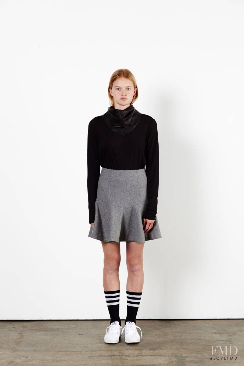 Alice Morgan featured in  the Hansen & Gretel Stay In School lookbook for Autumn/Winter 2015