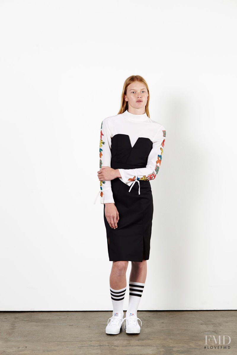 Alice Morgan featured in  the Hansen & Gretel Stay In School lookbook for Autumn/Winter 2015