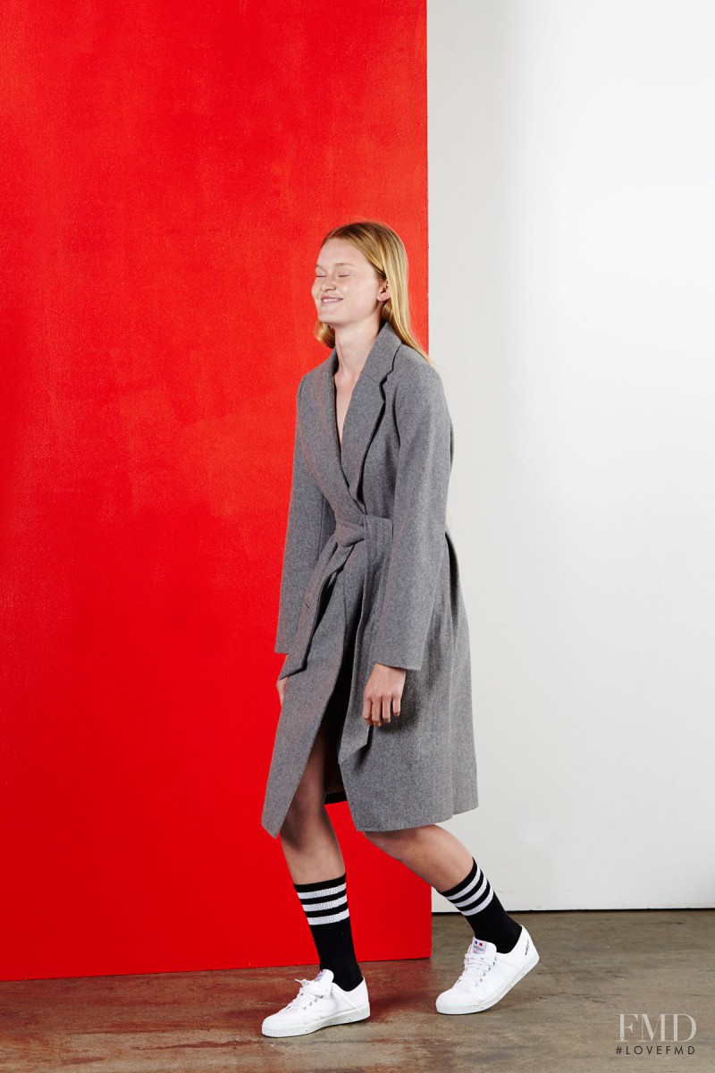 Alice Morgan featured in  the Hansen & Gretel Stay In School lookbook for Autumn/Winter 2015