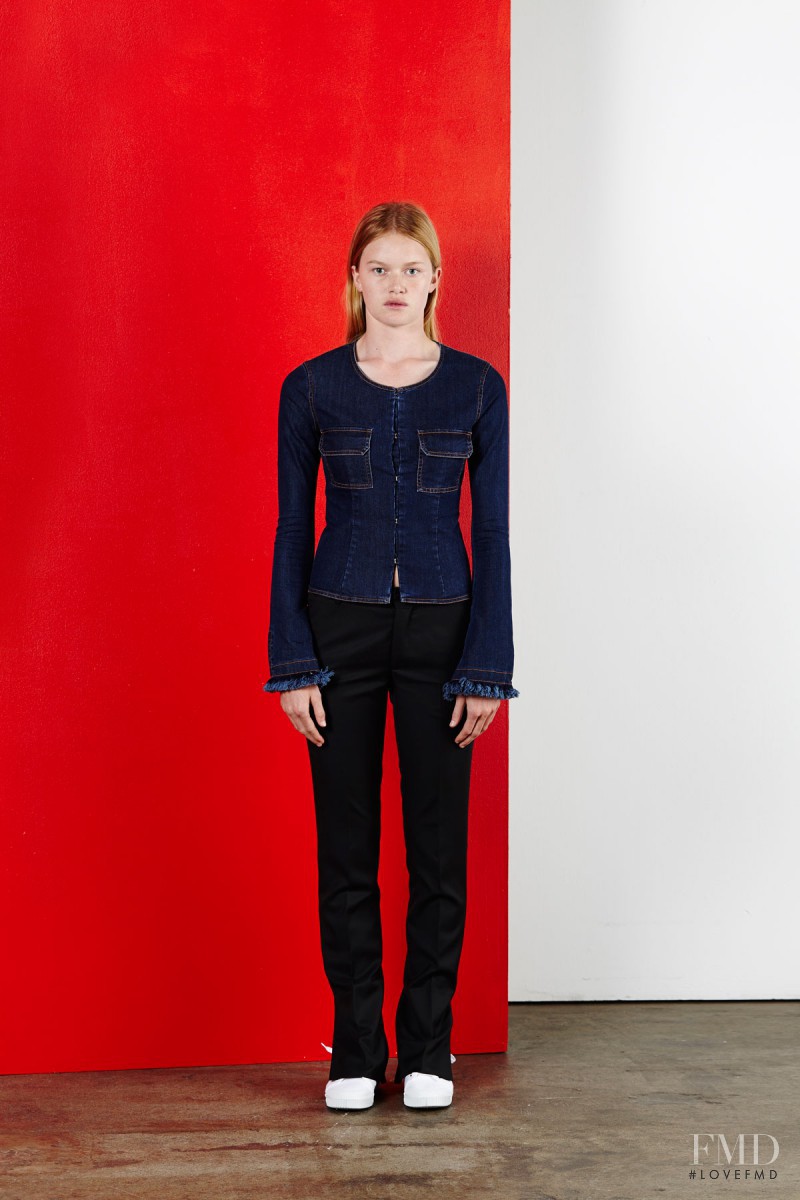 Alice Morgan featured in  the Hansen & Gretel Stay In School lookbook for Autumn/Winter 2015