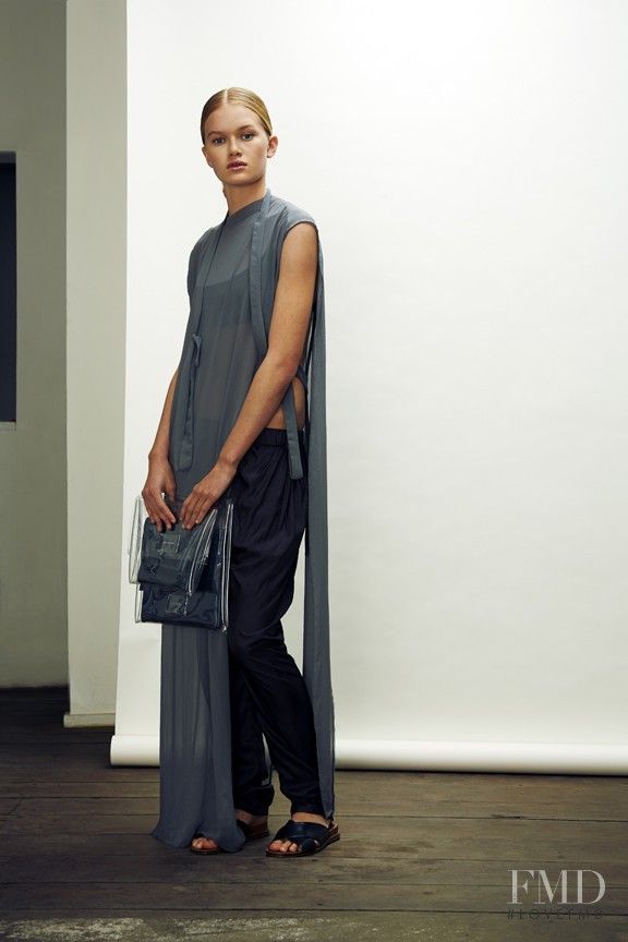 Alice Morgan featured in  the Kacey Devlin Undone fashion show for Summer 2014