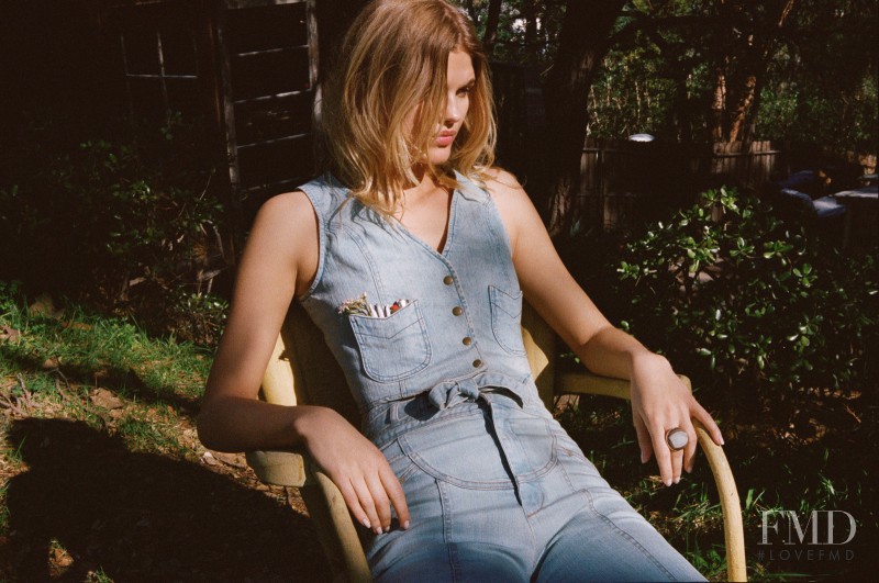 Louise Mikkelsen featured in  the Stoned Immaculate lookbook for Spring/Summer 2016