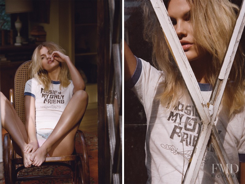 Louise Mikkelsen featured in  the Stoned Immaculate lookbook for Spring/Summer 2016