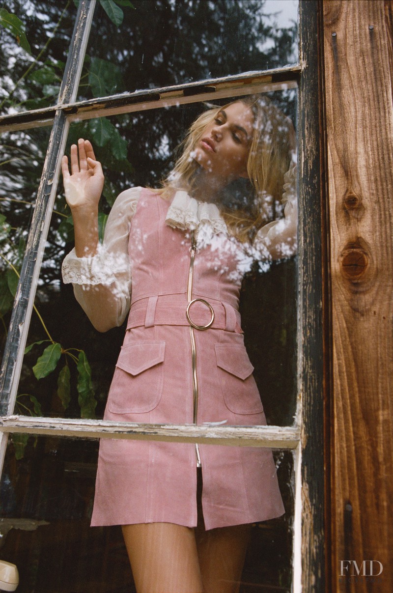 Louise Mikkelsen featured in  the Stoned Immaculate lookbook for Spring/Summer 2016