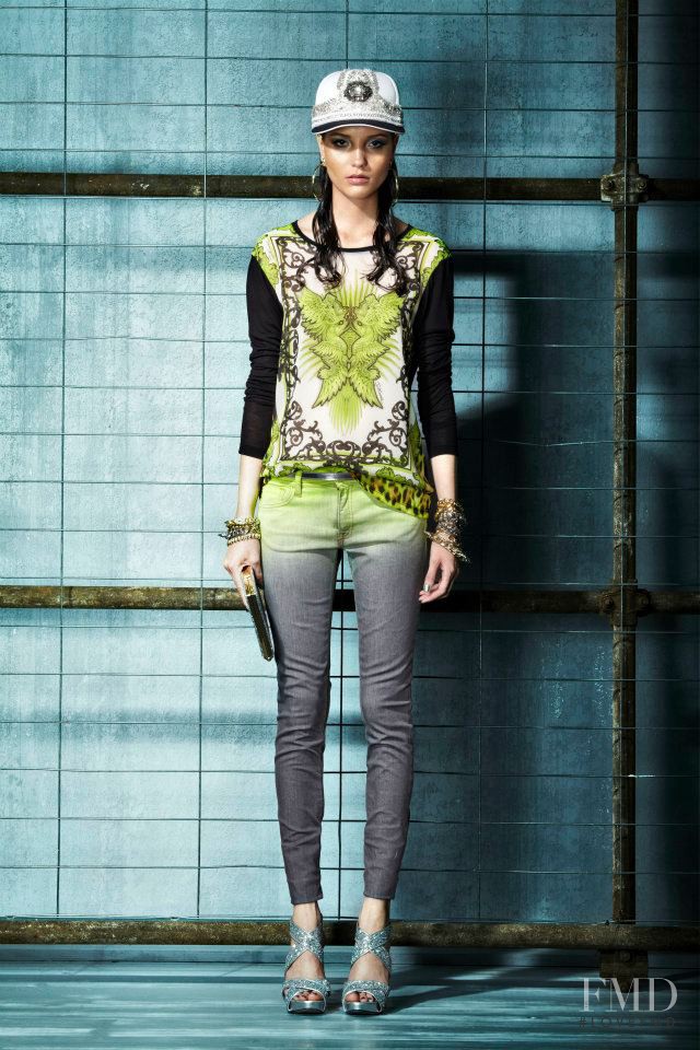 Mariane Fassarella featured in  the Just Cavalli fashion show for Resort 2013