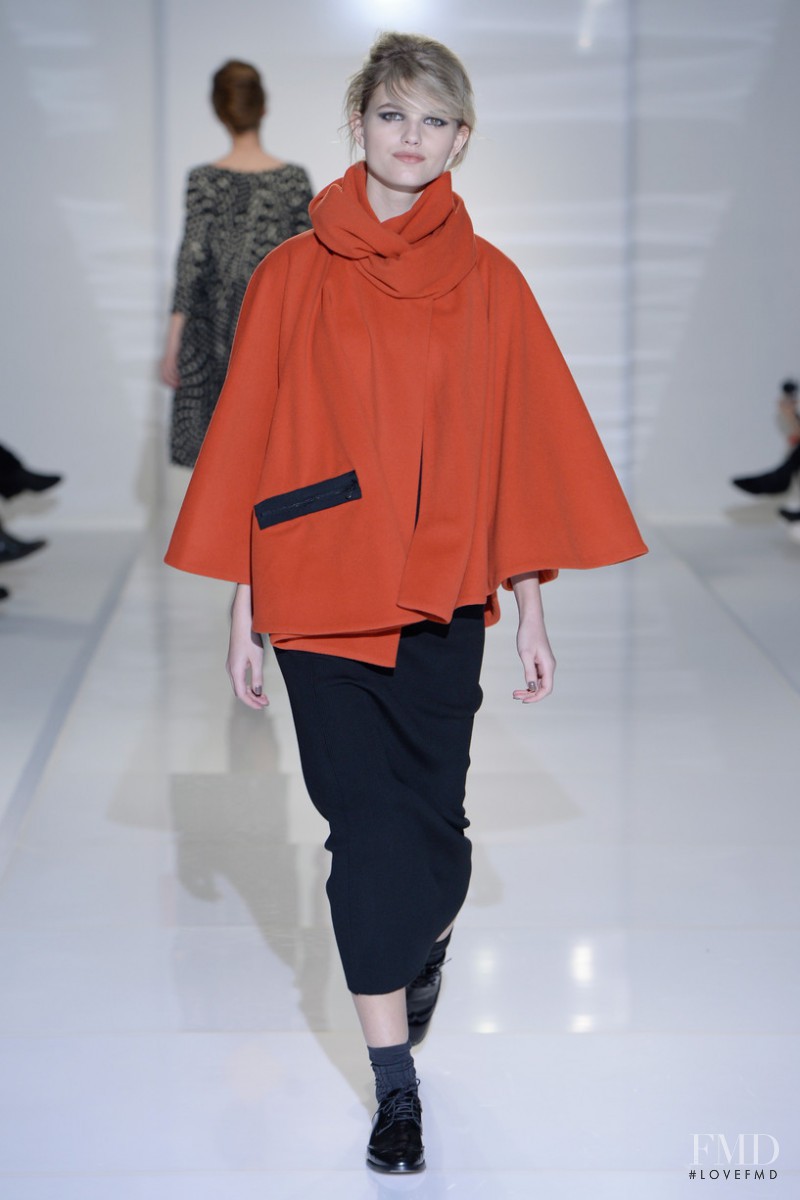 Louise Mikkelsen featured in  the Bitte Kai Rand fashion show for Autumn/Winter 2014