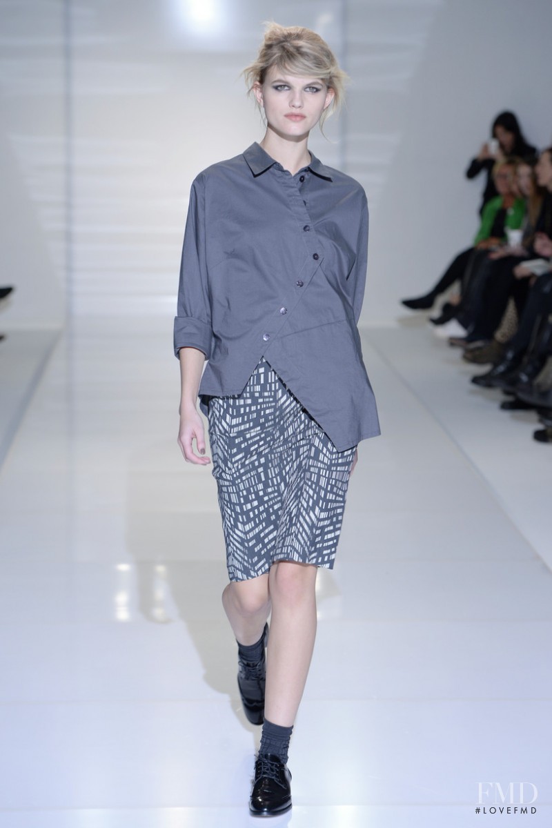 Louise Mikkelsen featured in  the Bitte Kai Rand fashion show for Autumn/Winter 2014