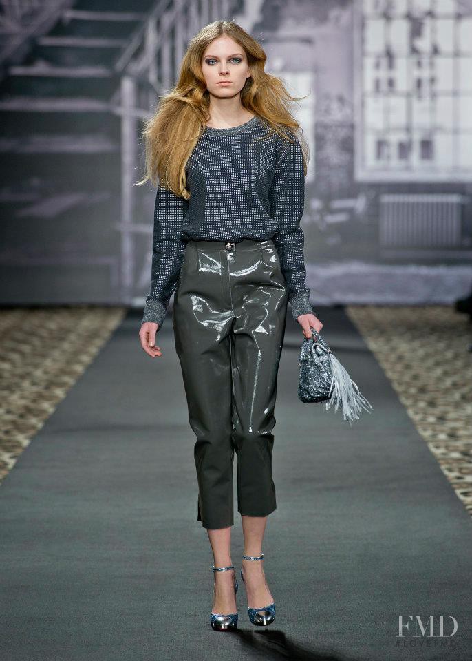 Kate Kosushkina featured in  the Just Cavalli fashion show for Autumn/Winter 2012