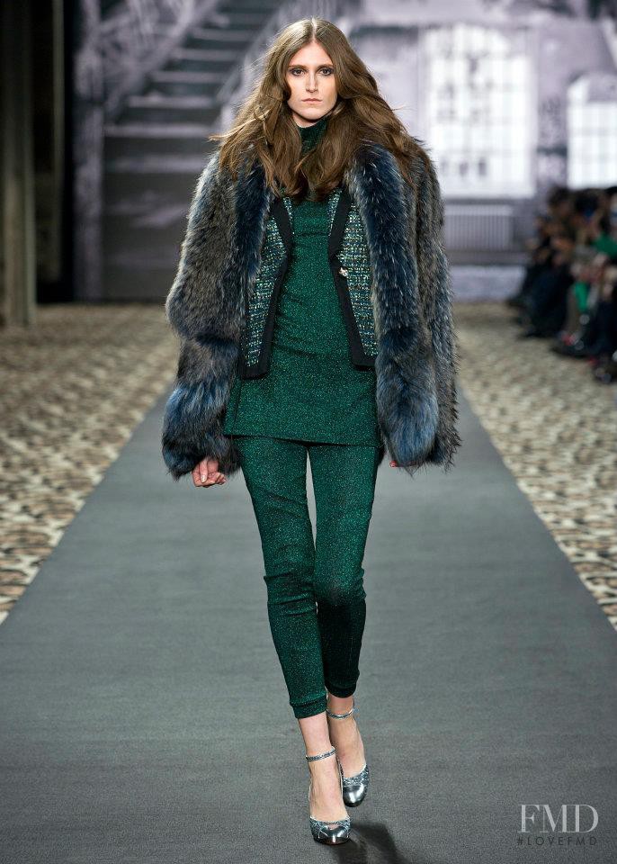 Daiane Conterato featured in  the Just Cavalli fashion show for Autumn/Winter 2012