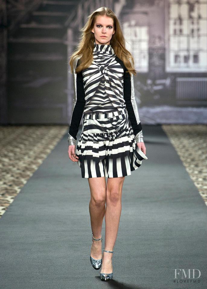 Julia Suszfalak featured in  the Just Cavalli fashion show for Autumn/Winter 2012