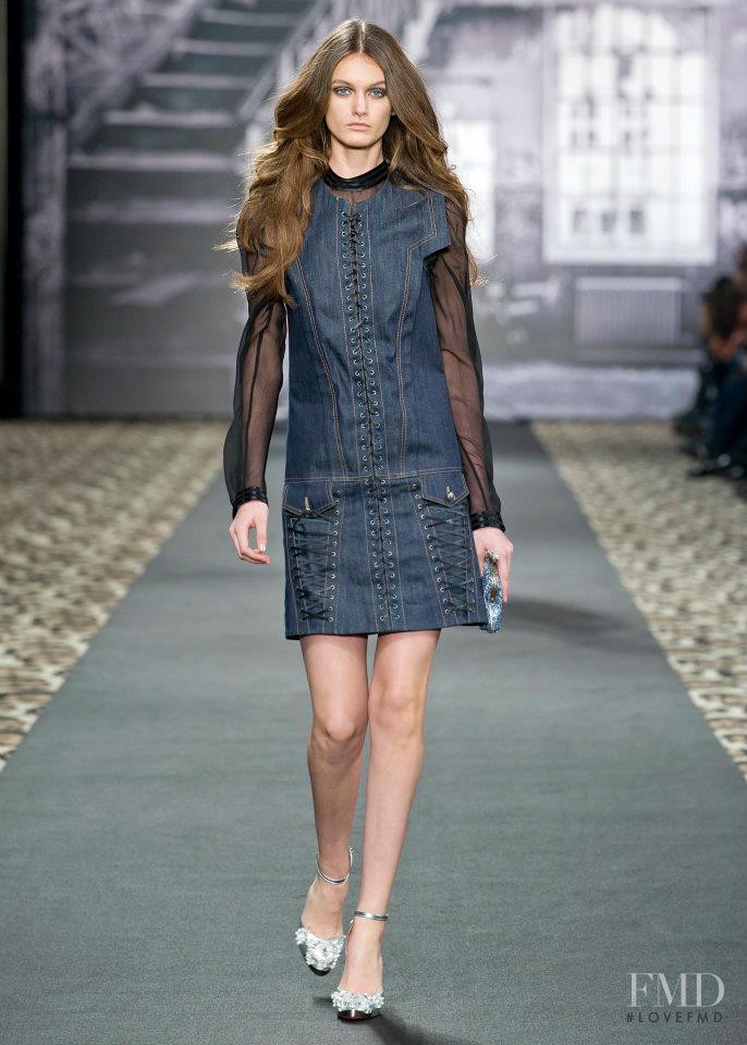 Andie Arthur featured in  the Just Cavalli fashion show for Autumn/Winter 2012