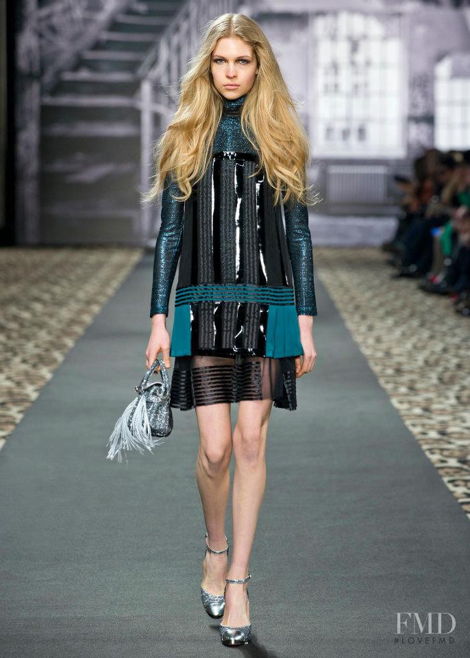 Amanda Nimmo featured in  the Just Cavalli fashion show for Autumn/Winter 2012