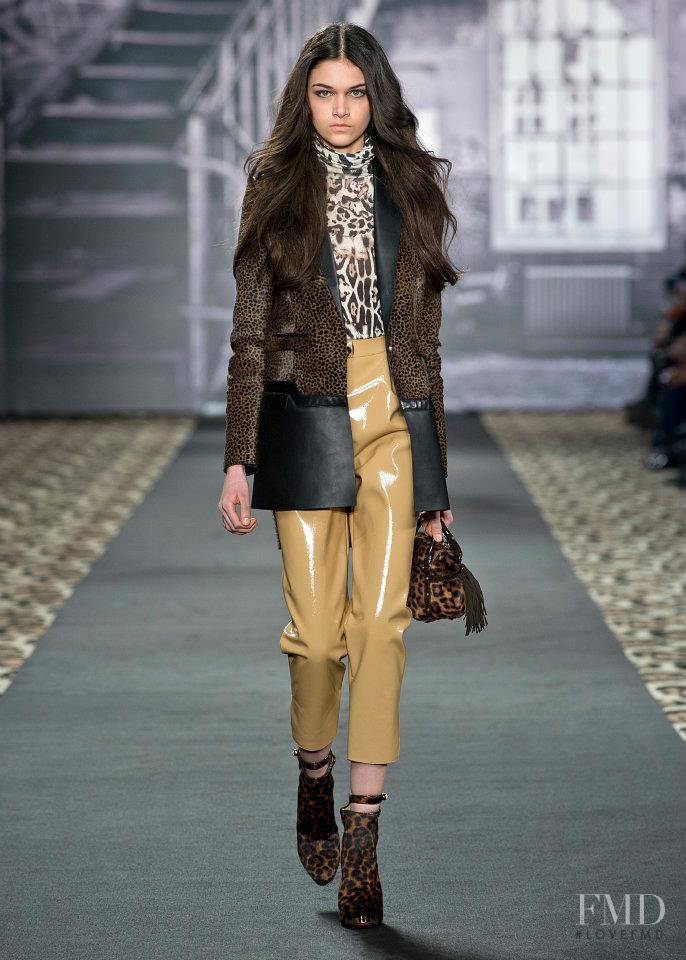 Isabella Melo featured in  the Just Cavalli fashion show for Autumn/Winter 2012