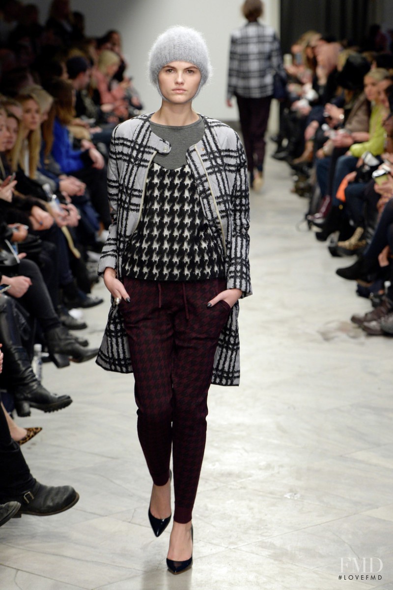 Louise Mikkelsen featured in  the Baum und Pferdgarten fashion show for Autumn/Winter 2014